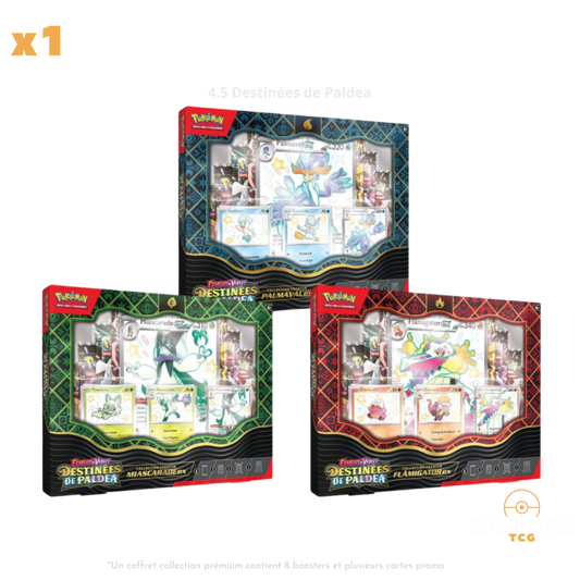 EV4.5 Destinées de Paldea - Coffret collection Premuim